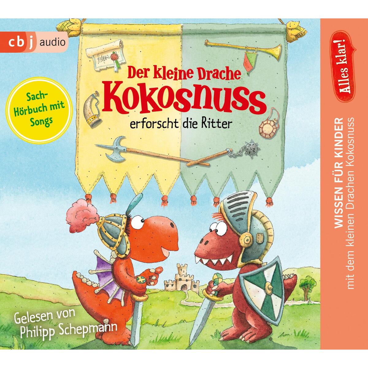 Alles klar! Der kleine Drache Kokosnuss erforscht die Ritter von cbj audio