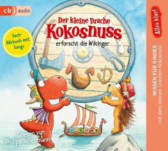 Der kleine Drache Kokosnuss erforscht die Wikinger / Der kleine Drache Kokosnuss - Alles klar! Bd.8 (1 Audio-CD) von Cbj Audio