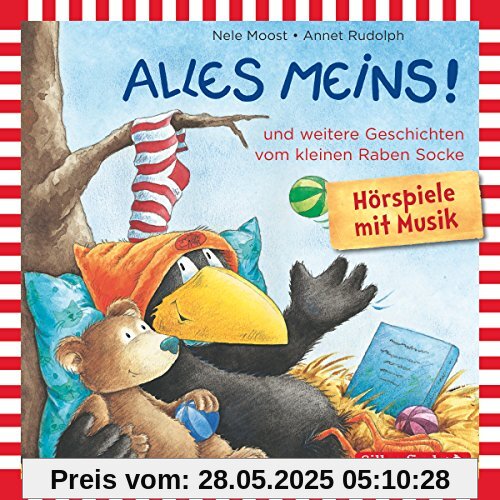 Alles meins!: und weitere Geschichten vom kleinen Raben Socke: 1 CD (Kleiner Rabe Socke)