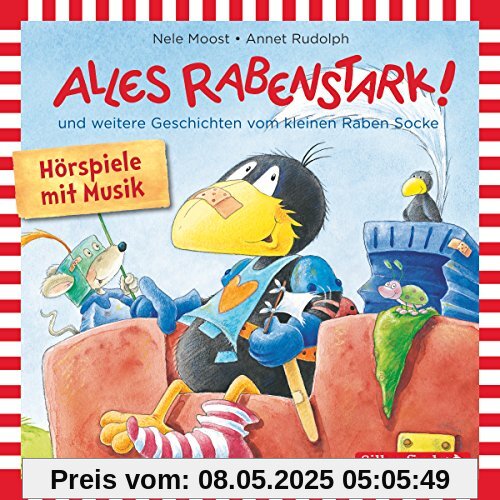 Alles rabenstark!: und weitere Geschichten vom kleinen Raben Socke: 1 CD (Kleiner Rabe Socke)