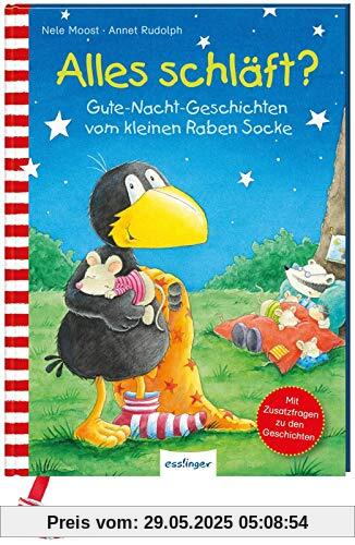 Alles schläft?: Gute-Nacht-Geschichten vom kleinen Raben Socke (Der kleine Rabe Socke)