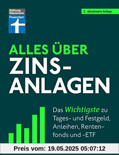 Alles über Zinsanlagen - von den ersten Schritten der Geldanlage bis zur finalen Strategie - mit nützlichen Checklisten: Das Wichtigste zu Tages- und Festgeld, Anleihen, Rentenfonds und -ETF Alles über Zinsanlagen - von den ersten Schritten der Geldanlage bis zur finalen Strategie - mit nützlichen Checklisten: Das Wichtigste zu Tages- und Festgeld, Anleihen, Rentenfonds und -ETF