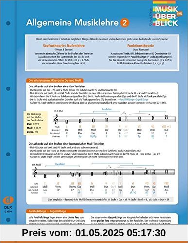 Allgemeine Musiklehre 2 Musik im Überblick: aus der Reihe „Musik im Überblick“ Allgemeine Musiklehre 2 Musik im Überblick: aus der Reihe „Musik im Überblick“
