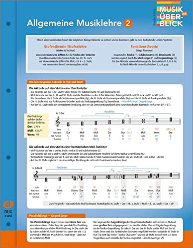 Allgemeine Musiklehre 2: aus der Reihe "Musik im Überblick"