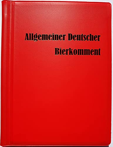 Allgemeiner Deutscher Bierkomment von Morstadt, A.