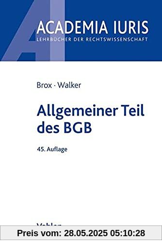 Allgemeiner Teil des BGB (Academia Iuris)