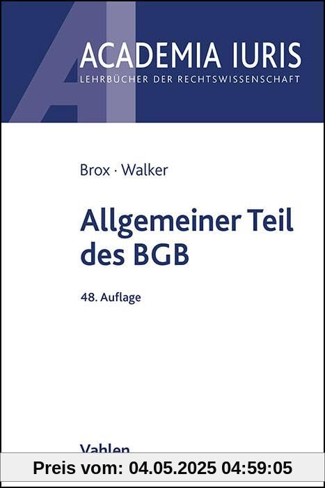 Allgemeiner Teil des BGB (Academia Iuris)