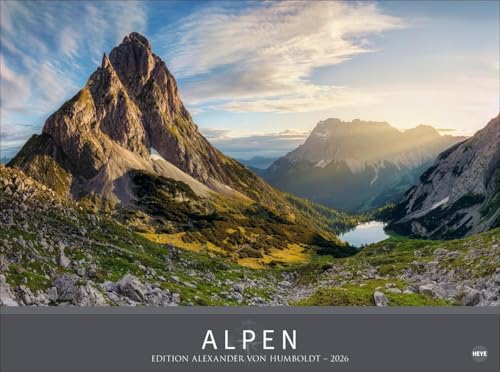 Alpen - Edition Alexander von Humboldt Kalender 2026: Alexander von Humboldt-Reihe. Hochwertiger Foto-Wandkalender mit atemberaubenden ... Alexander von Humboldt Kalender Heye) von Heye