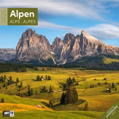 Alpen Kalender 2025 - 30x30 von Ackermann Kunstverlag