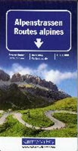 Alpenstrassen Strassenkarte 1:750 000: Massstab 1:750 000 (Kümmerly+Frey Strassenkarten) von Kmmerly und Frey
