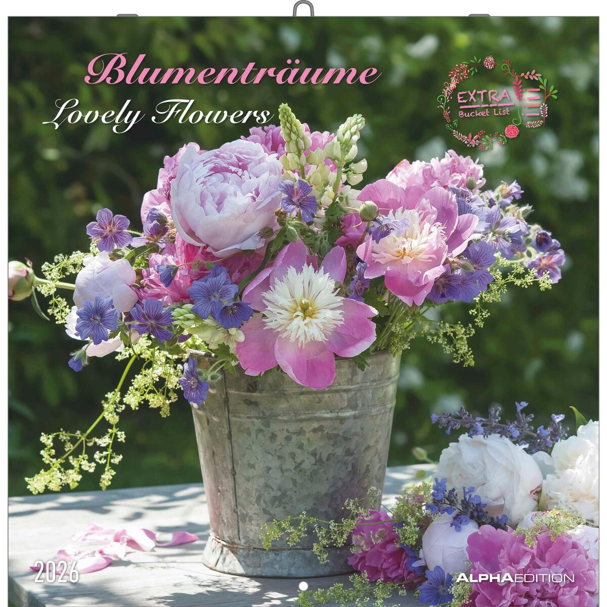 Alpha Edition - Blumenträume 2026 Broschürenkalender, 30x30cm, Wandkalender mit ... Alpha Edition - Blumenträume 2026 Broschürenkalender, 30x30cm, Wandkalender mit ... von Neumann Verlage GmbH & Co