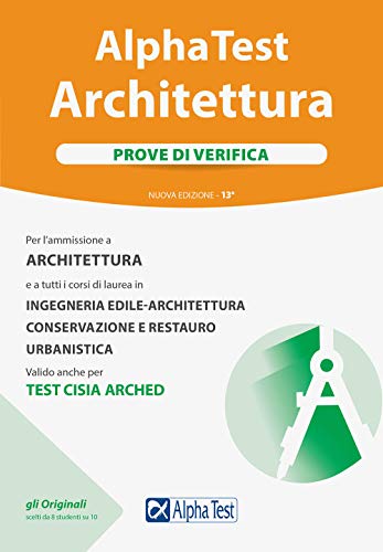 Alpha Test. Architettura. Prove di verifica von TESTUNIVERSITARI
