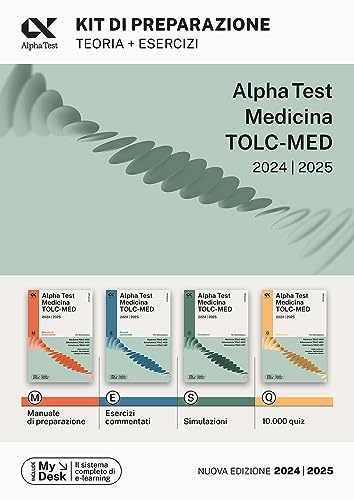 Alpha Test. Medicina. TOLC-MED. Kit di preparazione. Teoria + esercizi. Con MyDesk (TestUniversitari) von Alpha Test