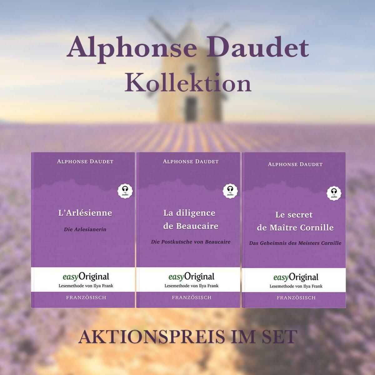 Alphonse Daudet Kollektion (Bücher + Audio-Online) - Lesemethode von Ilya Frank