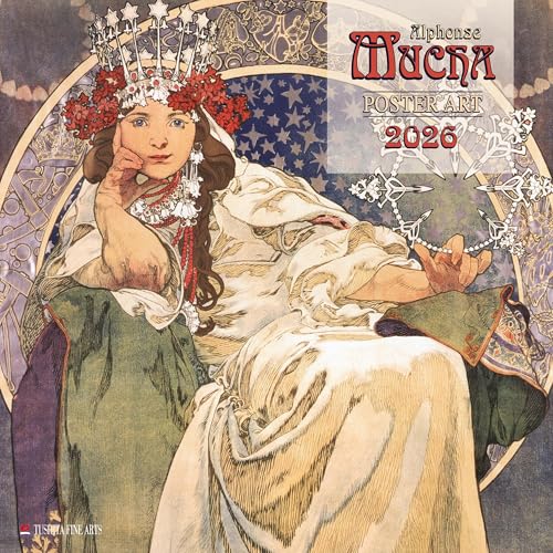 Alphonse Mucha - Poster Art 2026: Kalender 2026 (Tushita Fine Arts) von Tushita PaperArt