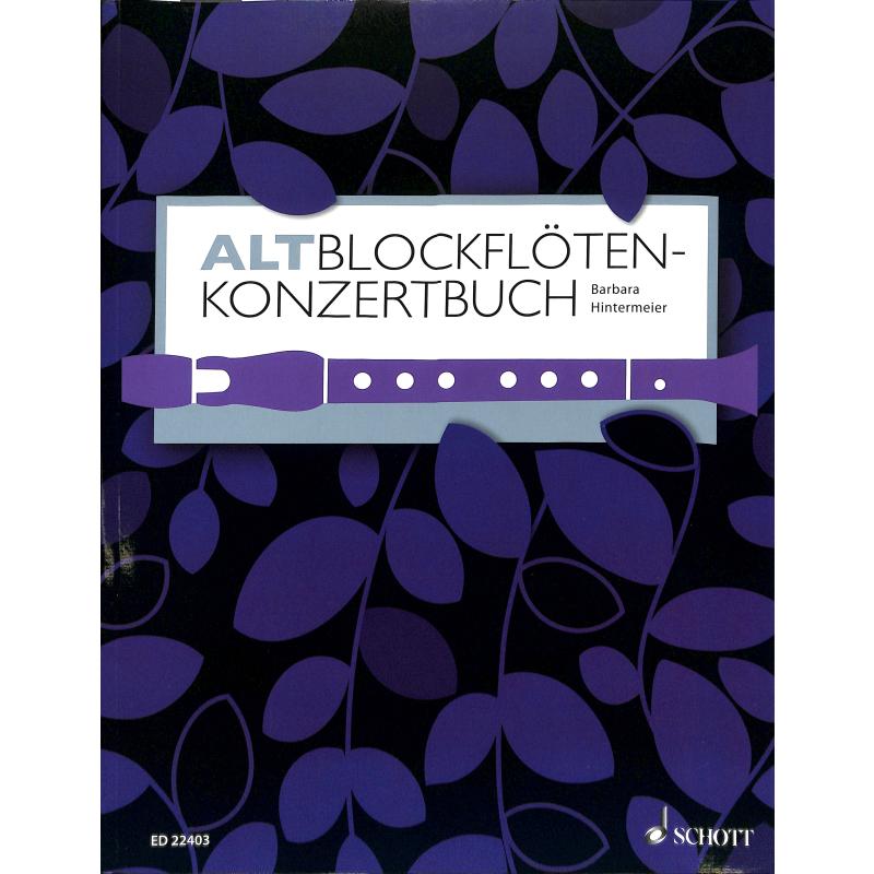 Altblockflöten Konzertbuch Altblockflöten Konzertbuch