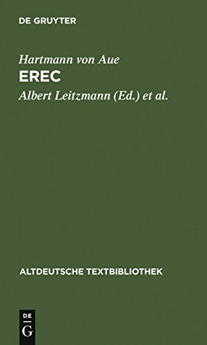 Altdeutsche Textbibliothek, Nr.39, Erec: Mit einem Abdruck der neuen Wolfenbütteler und Zwettler Erec-Fragmente (Altdeutsche Textbibliothek, 39, Band 39) Altdeutsche Textbibliothek, Nr.39, Erec: Mit einem Abdruck der neuen Wolfenbütteler und Zwettler Erec-Fragmente (Altdeutsche Textbibliothek, 39, Band 39)