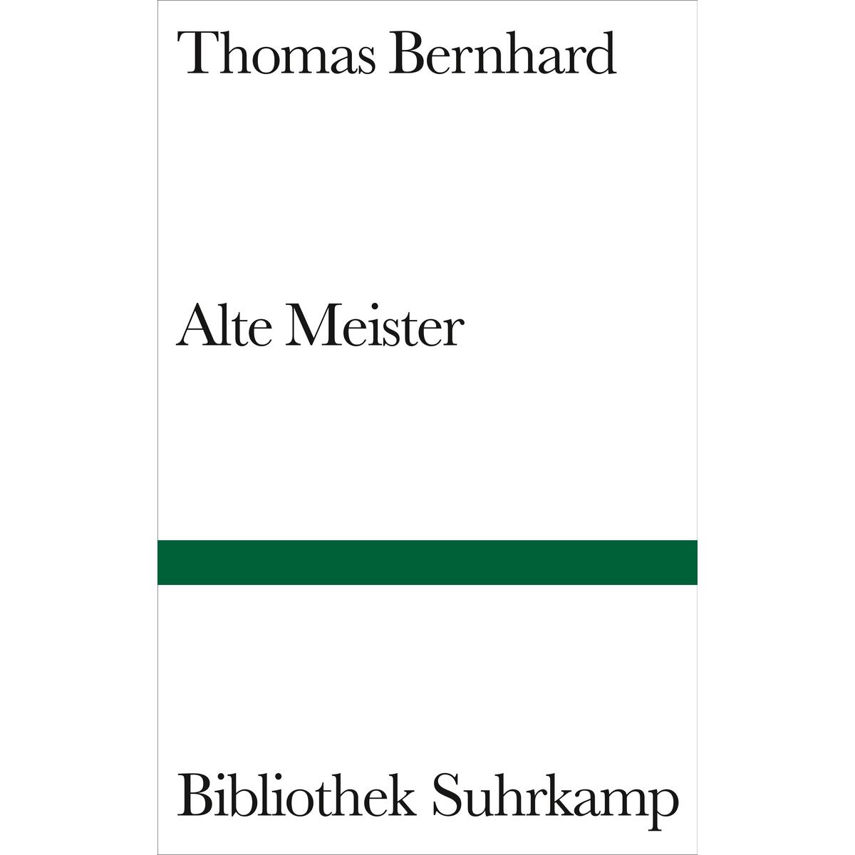 Alte Meister Alte Meister von Suhrkamp Verlag