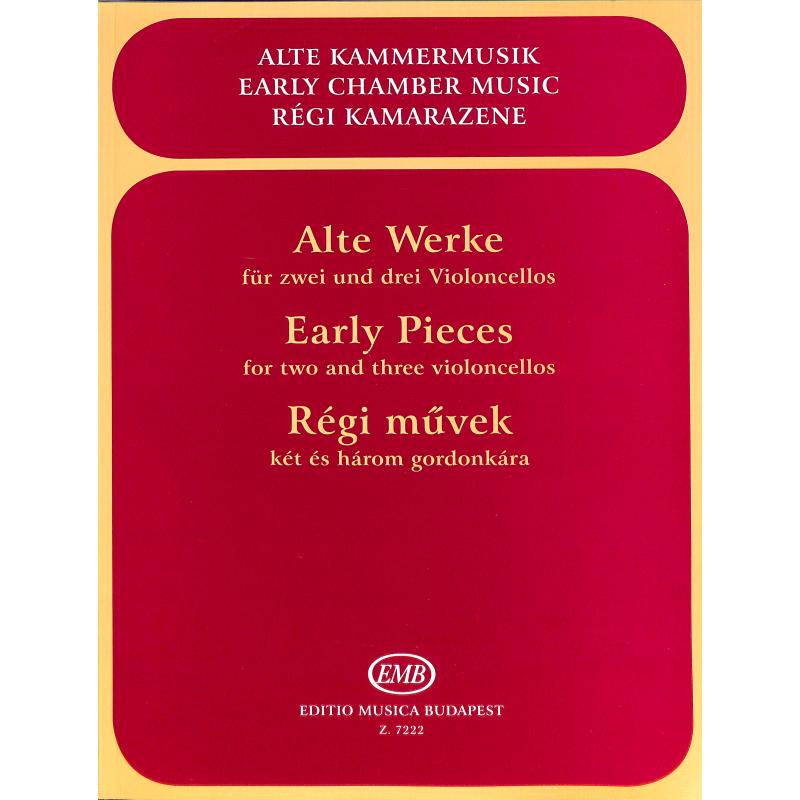 Alte Werke - early pieces