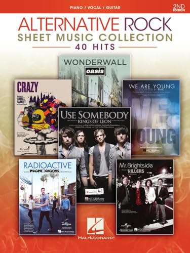 Alternative Rock Sheet Music Collection: Piano / Vocal / Guitar: 40 Hits: 40 Hits Arranged for Piano/Vocal/guitar Alternative Rock Sheet Music Collection: Piano / Vocal / Guitar: 40 Hits: 40 Hits Arranged for Piano/Vocal/guitar