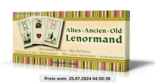 Altes Lenormand: Historische Karten - Neu entdeckt. Set mit Booklet und Karten (Lenormandkarten, Kartenlegen)