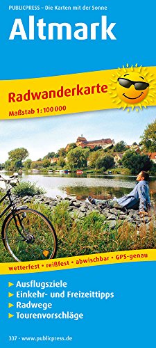 Altmark: Radwanderkarte mit Ausflugszielen, Einkehr- & Freizeittipps, wetterfest, reißfest, abwischbar, GPS-genau. 1:100000: Mit Ausflugszielen, ... recycelbar, abwischbar. GPS-genau (Radkarte)