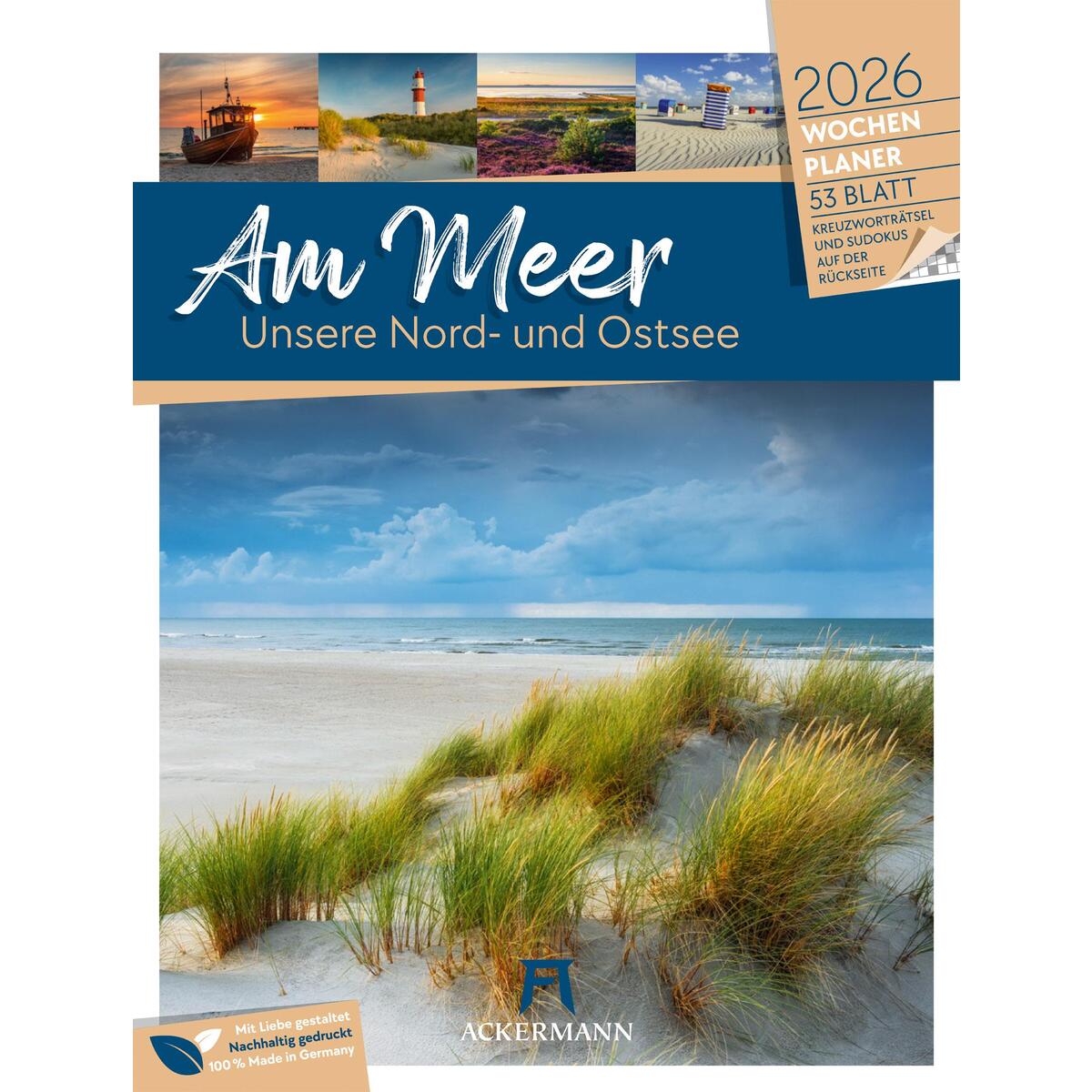 Am Meer - Wochenplaner Kalender 2026 Am Meer - Wochenplaner Kalender 2026 von Ackermann Kunstverlag
