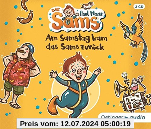 Am Samstag kam das Sams zurück (3 CD): Ungekürzte Lesung, ca. 150 Min.