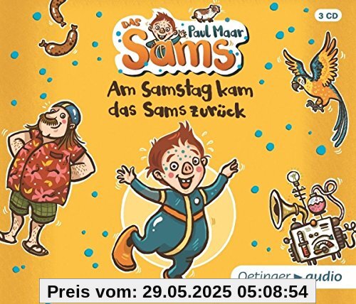 Am Samstag kam das Sams zurück (3 CD): Ungekürzte Lesung, ca. 150 Min.