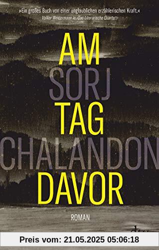 Am Tag davor: Roman