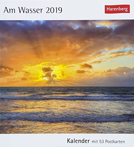 Am Wasser - Kalender 2019: Kalender mit 53 Postkarten