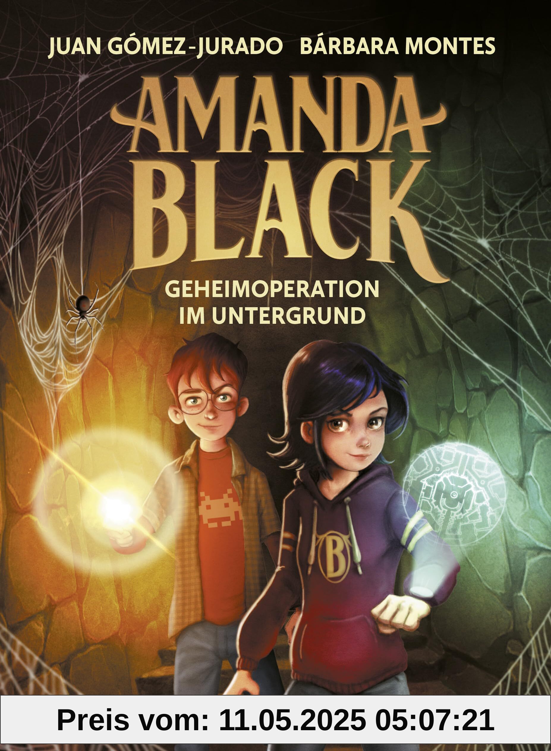 Amanda Black – Geheimoperation im Untergrund: Der zweite mysteriöse Fall der Schatzjägerin! Für Kinder ab 9 Jahren (Die Amanda Black-Reihe, Band 2)