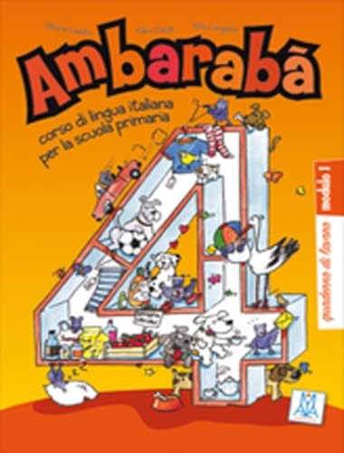 Ambaraba 4 - Quaderno di lavoro 3 (libro): Quaderno di lavoro 4 (modulo 3) von Alma Edizioni