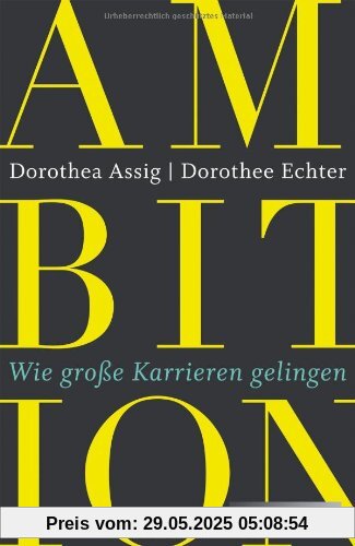 Ambition: Wie große Karrieren gelingen