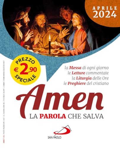Amen. La parola che salva. Aprile (2024) (Vol. 4) von San Paolo Edizioni