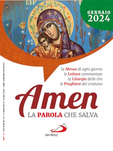 Amen. La parola che salva. Gennaio (2024) (Vol. 1) von San Paolo Edizioni