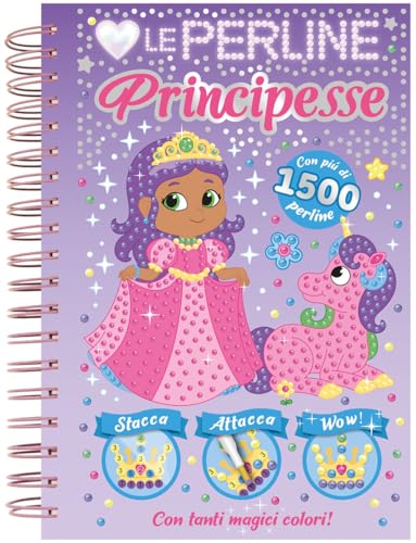 Amo le perline. Principesse. Ediz. a colori. Ediz. a spirale (A pagine aperte) von Emme Edizioni