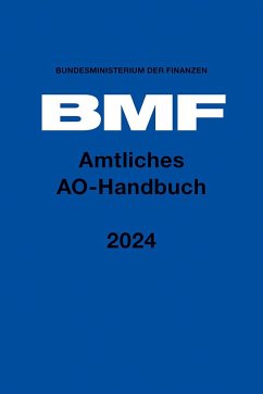Amtliches AO-Handbuch 2024 von Richard Boorberg Verlag