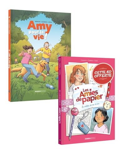 Amy pour la vie t03 + Amies de papier t01 offert - pack promo 2025 Amy pour la vie t03 + Amies de papier t01 offert - pack promo 2025 von BAMBOO