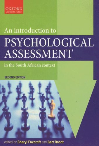 An Introduction to Psychological Assessment in the South African Context von Oxford University Press Southern Africa