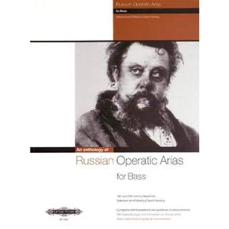 An anthology of russian operatic arias