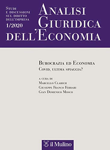 Analisi giuridica dell'economia (2020) (Vol. 1) von Il Mulino