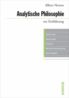 Analytische Philosophie zur Einführung von Junius Verlag