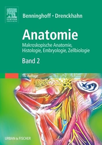 Anatomie, Makroskopische Anatomie, Embryologie und Histologie des Menschen.: Band 2: Herz-Kreislauf-System, Lymphatisches System, Endokrine Drüsen, Nervensystem, Sinnesorgane, Haut. Anatomie, Makroskopische Anatomie, Embryologie und Histologie des Menschen.: Band 2: Herz-Kreislauf-System, Lymphatisches System, Endokrine Drüsen, Nervensystem, Sinnesorgane, Haut.