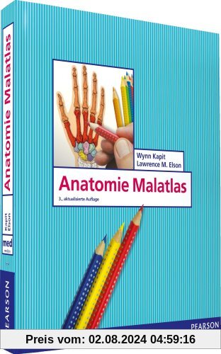 Anatomie Malatlas - Neue Bearbeitung in leserfreundlichem Layout (Pearson Studium - Medizin)