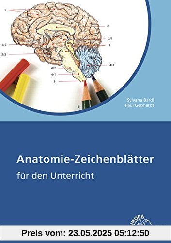 Anatomie Zeichenblätter Arbeitsheft: für den Unterricht