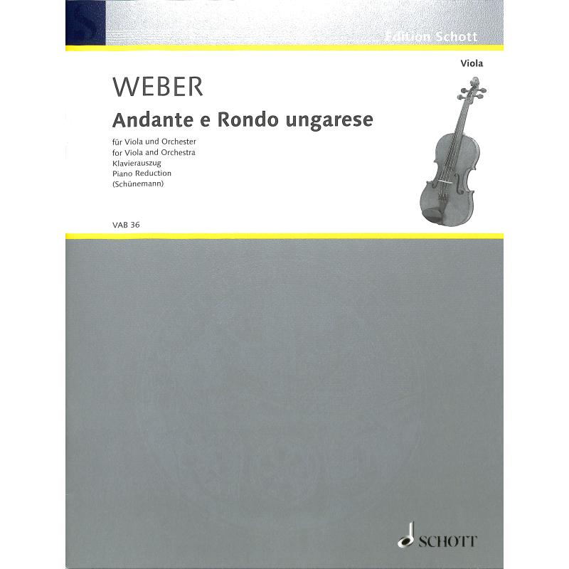 Andante + Rondo ungarese op 35 Andante + Rondo ungarese op 35