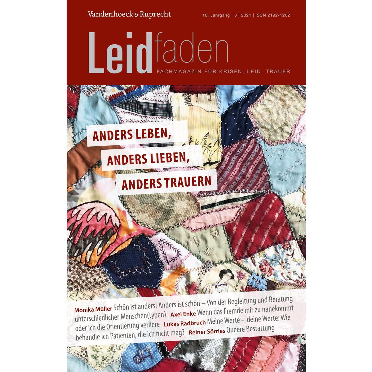 Anders leben, anders lieben, anders trauern von Vandenhoeck + Ruprecht