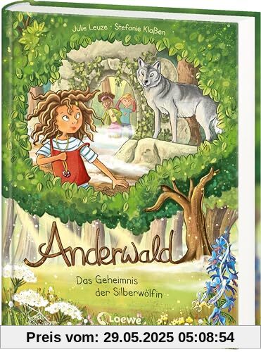 Anderwald (Band 1) - Das Geheimnis der Silberwölfin: Folge dem Ruf in den magischen Wald - Geheimnisvolles Kinderbuch ab 8 Jahren