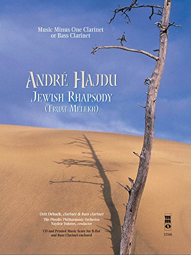 Andre Hajdu: Jewish Rhapsody, Clarinet [With CD (Audio)] (Music Minus One (Numbered)) von Music Minus One